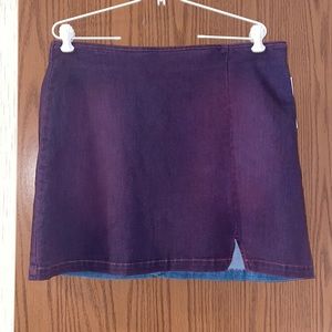 Wild Fable dyed denim skirt size 14